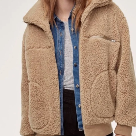 Wilfred Sherpa Zip-Up Jacket - Picture 4 of 4